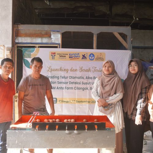 Tim Dosen Teknik Logistik Merancang Alat Pemilah Telur Otomatis Berkolaborasi dengan Kemendiksaintek